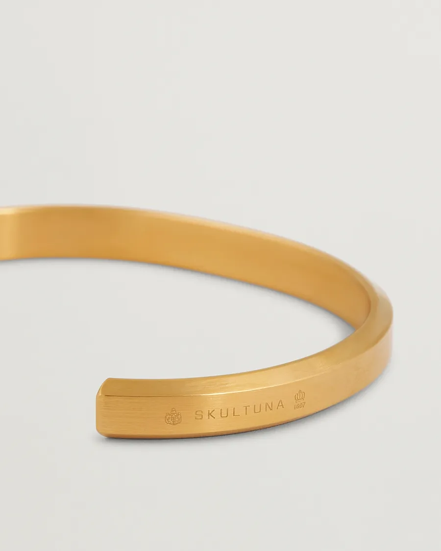 Skultuna Icon Cuff Matte Gold