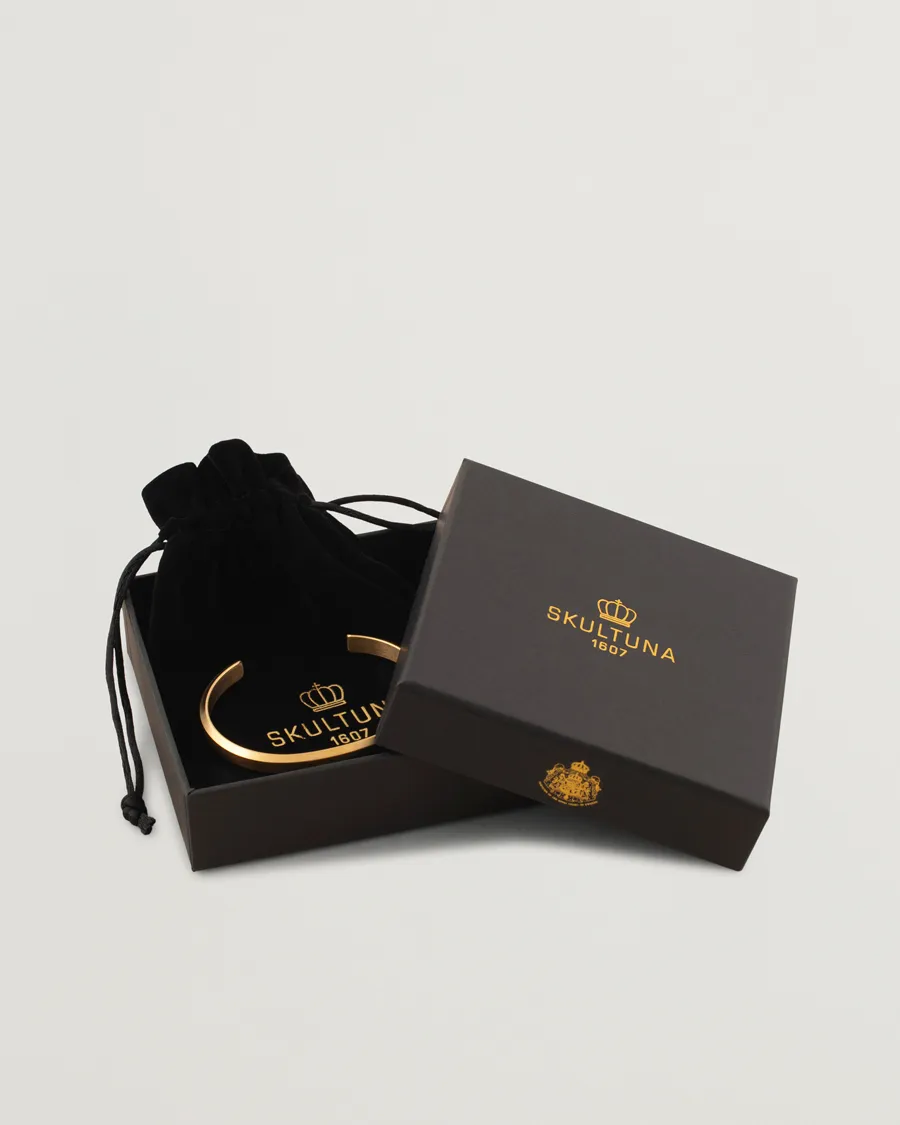Skultuna Icon Cuff Matte Gold
