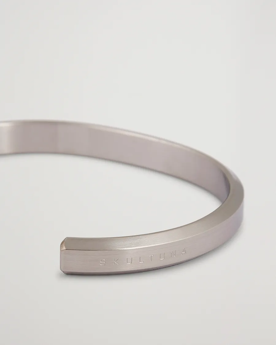 Skultuna Icon Cuff Matte Steel