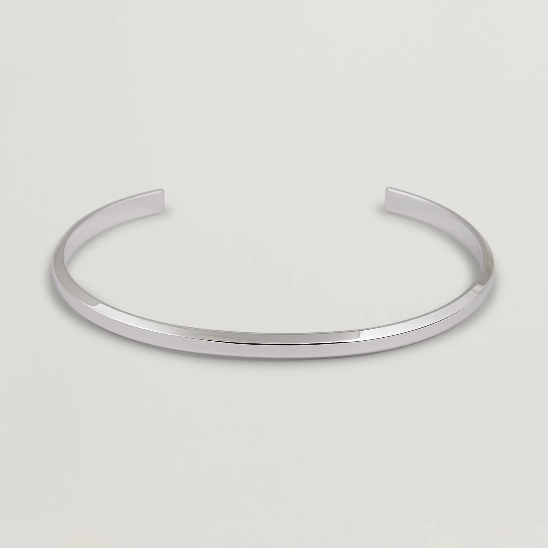 Skultuna Icon Cuff Thin Polished Steel