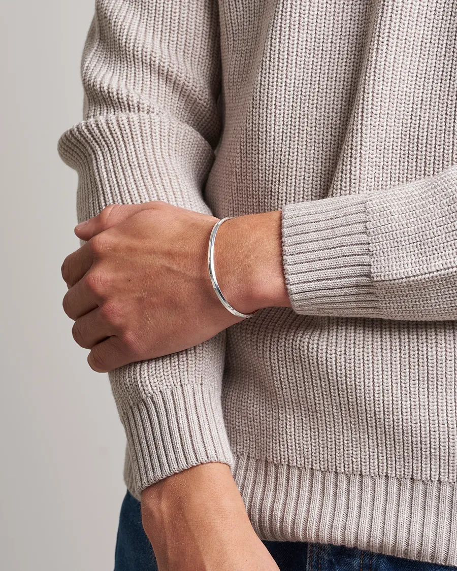 Skultuna Icon Cuff Thin Polished Steel