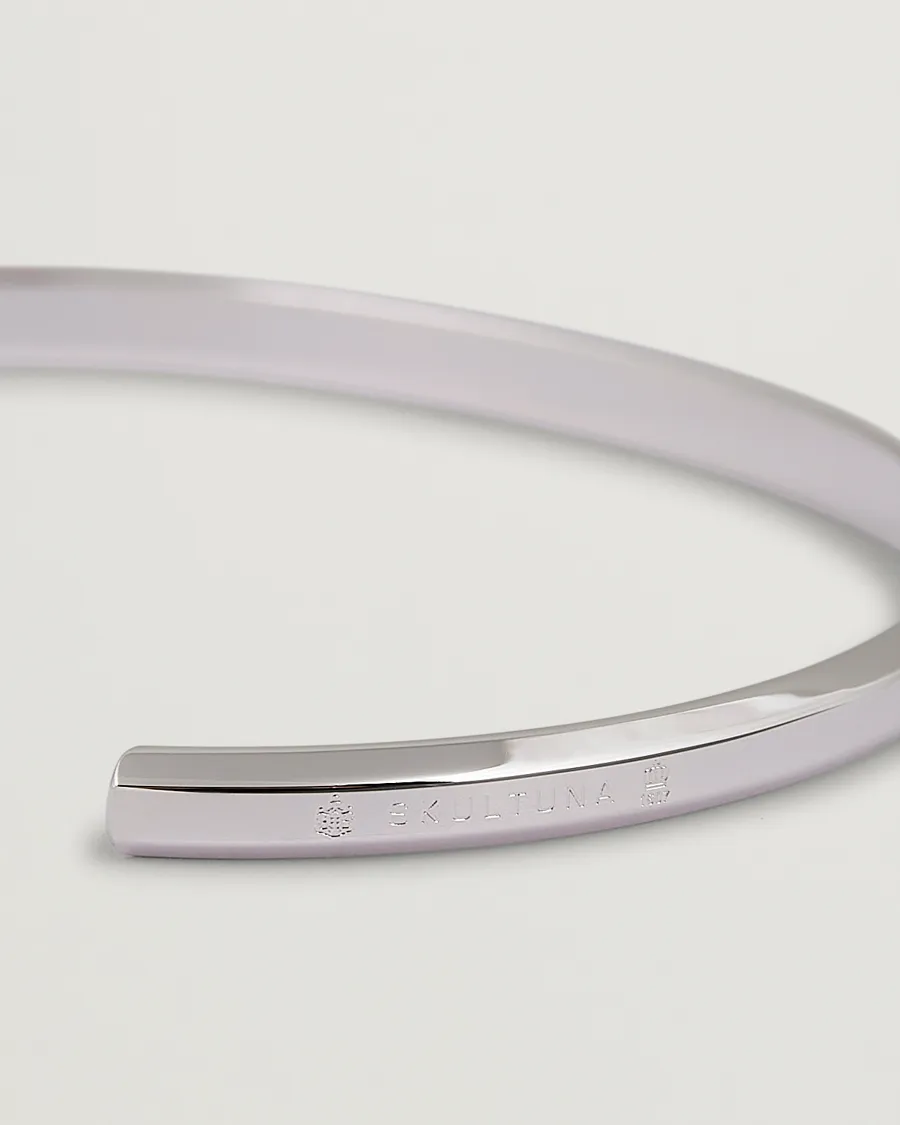 Skultuna Icon Cuff Thin Polished Steel