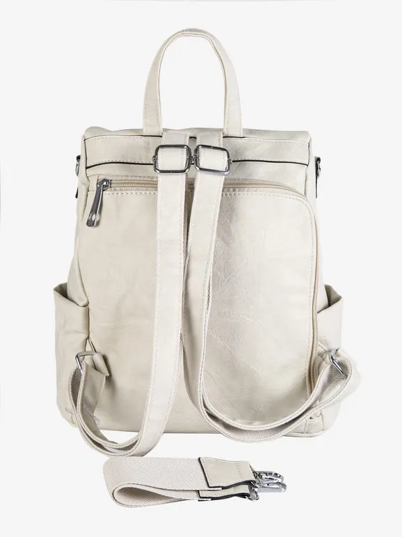 Solada Mochila de mujer en polipiel.