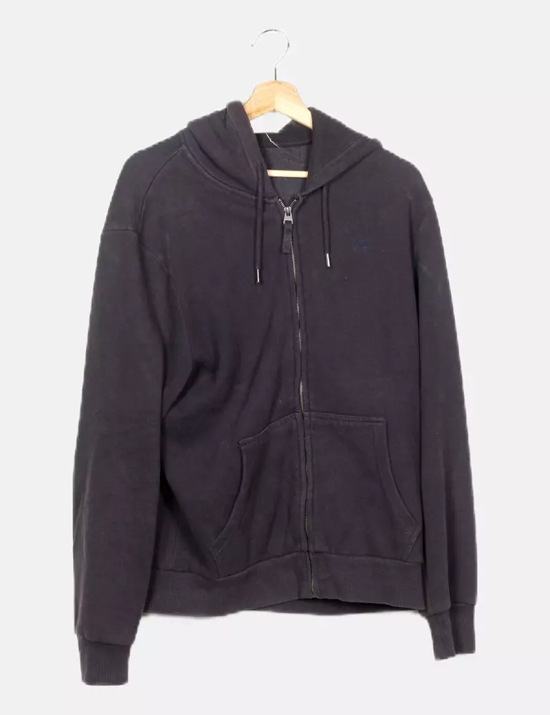 Springfield Sudadera azul con capucha