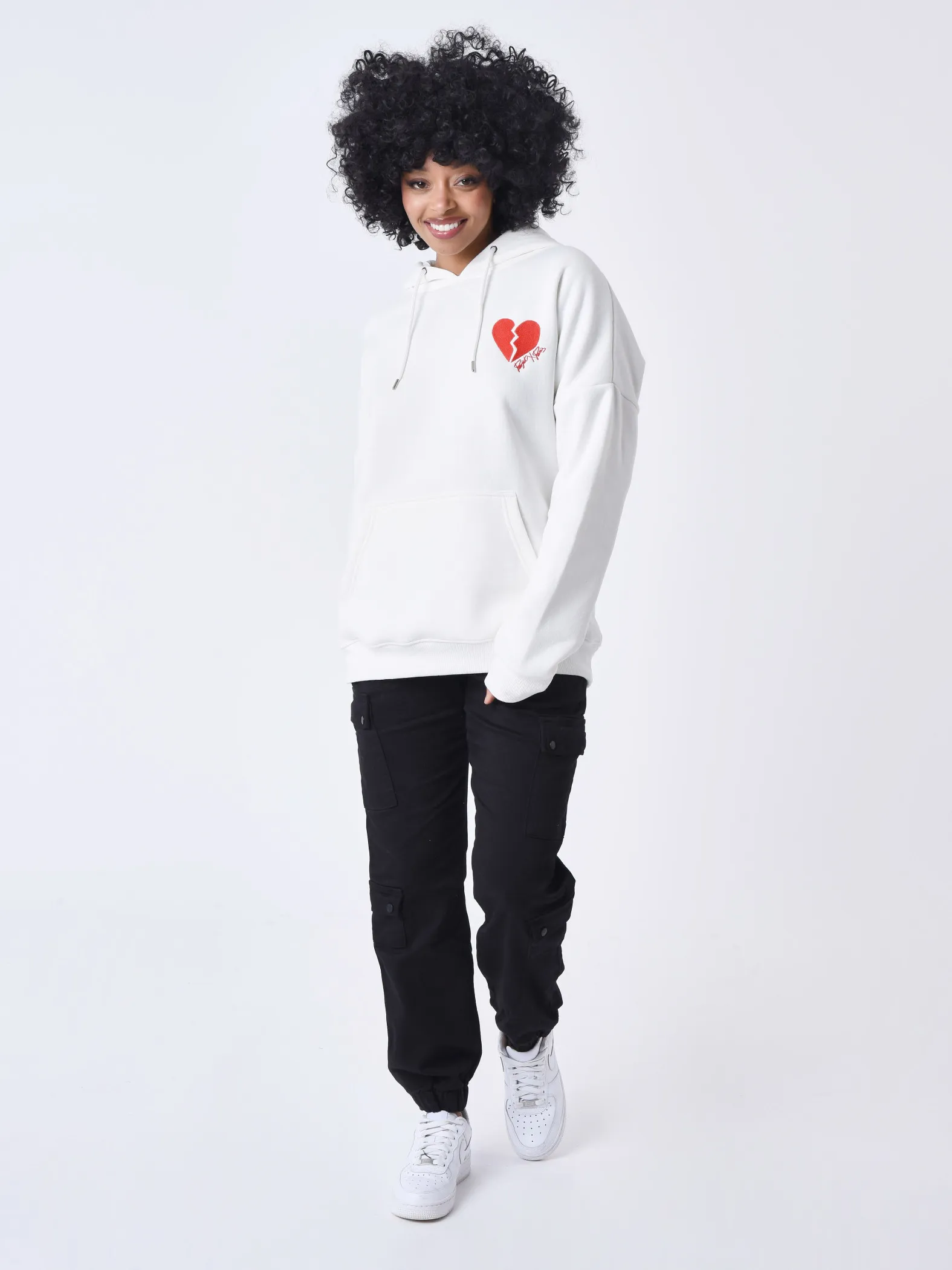 Sudadera con capucha Broken Hearted
