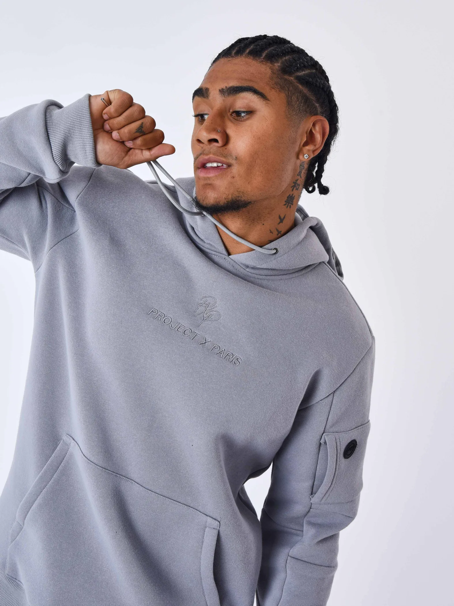 Sudadera con capucha Techwear