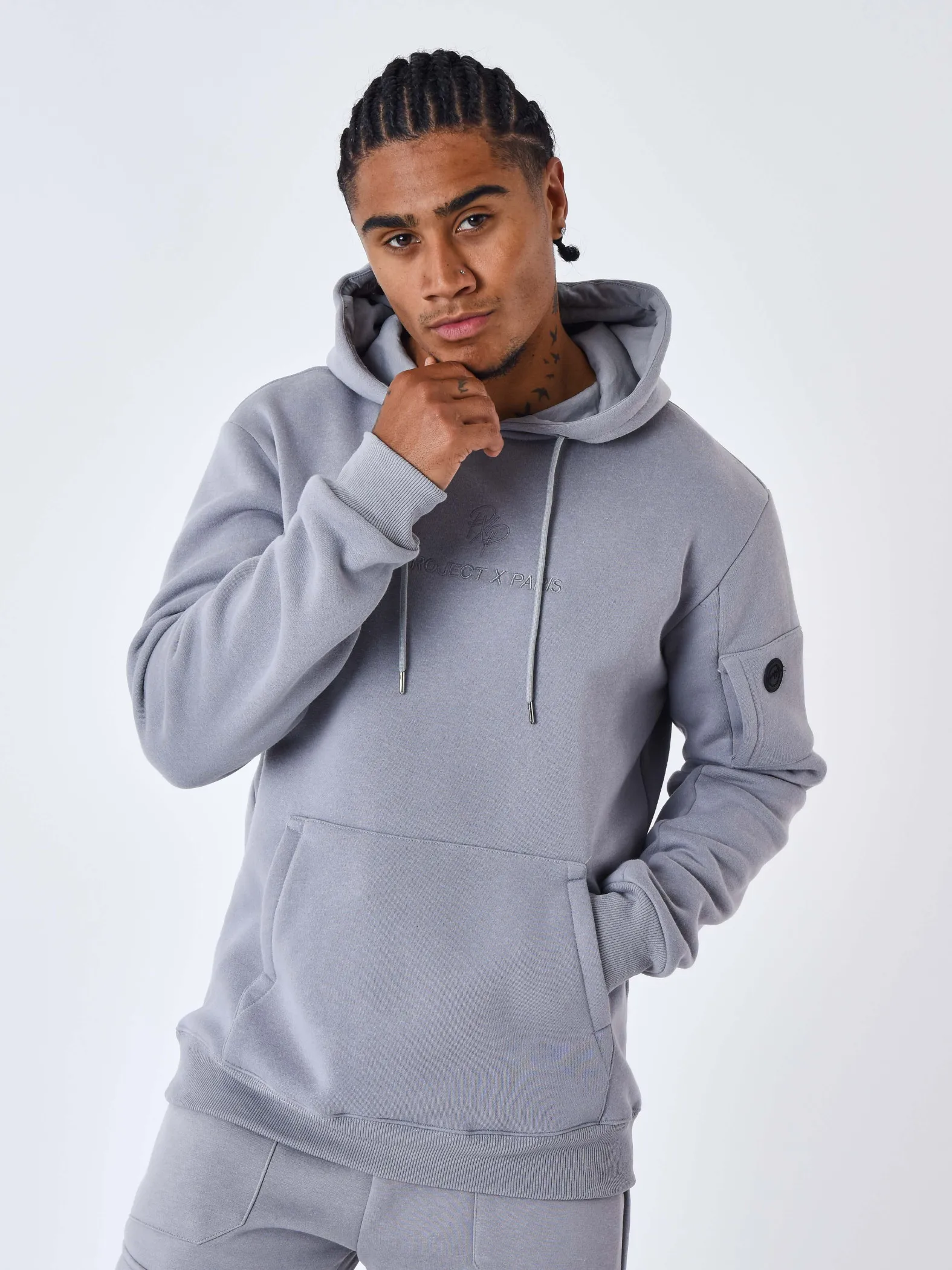 Sudadera con capucha Techwear