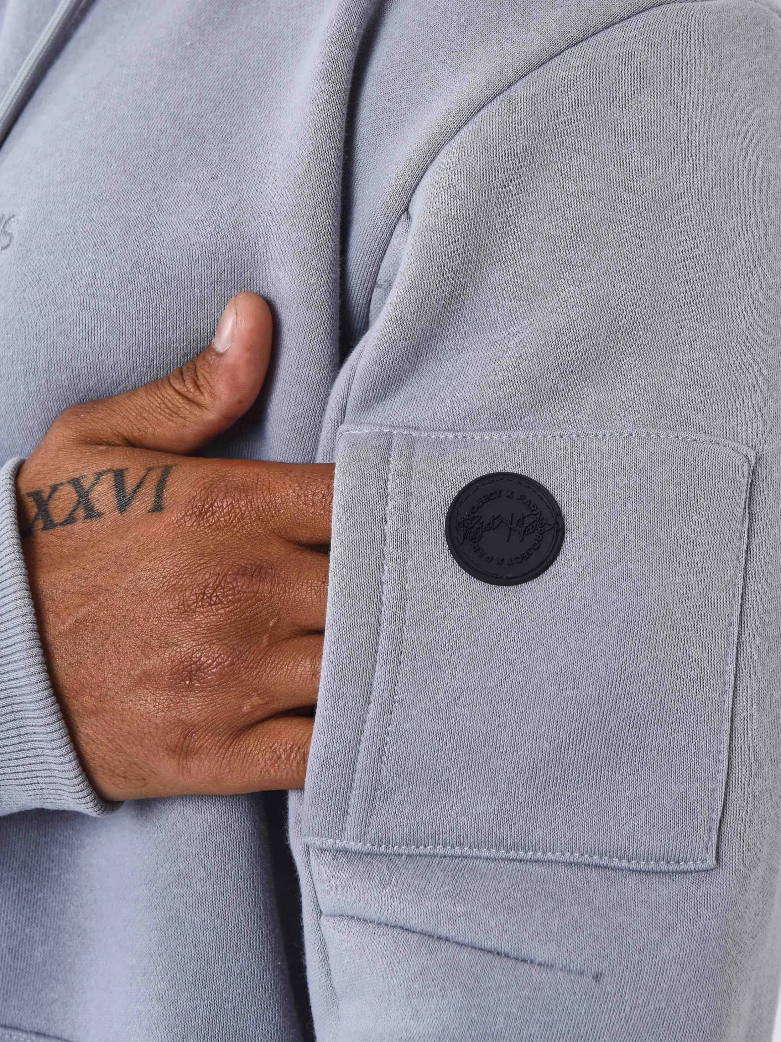Sudadera con capucha Techwear