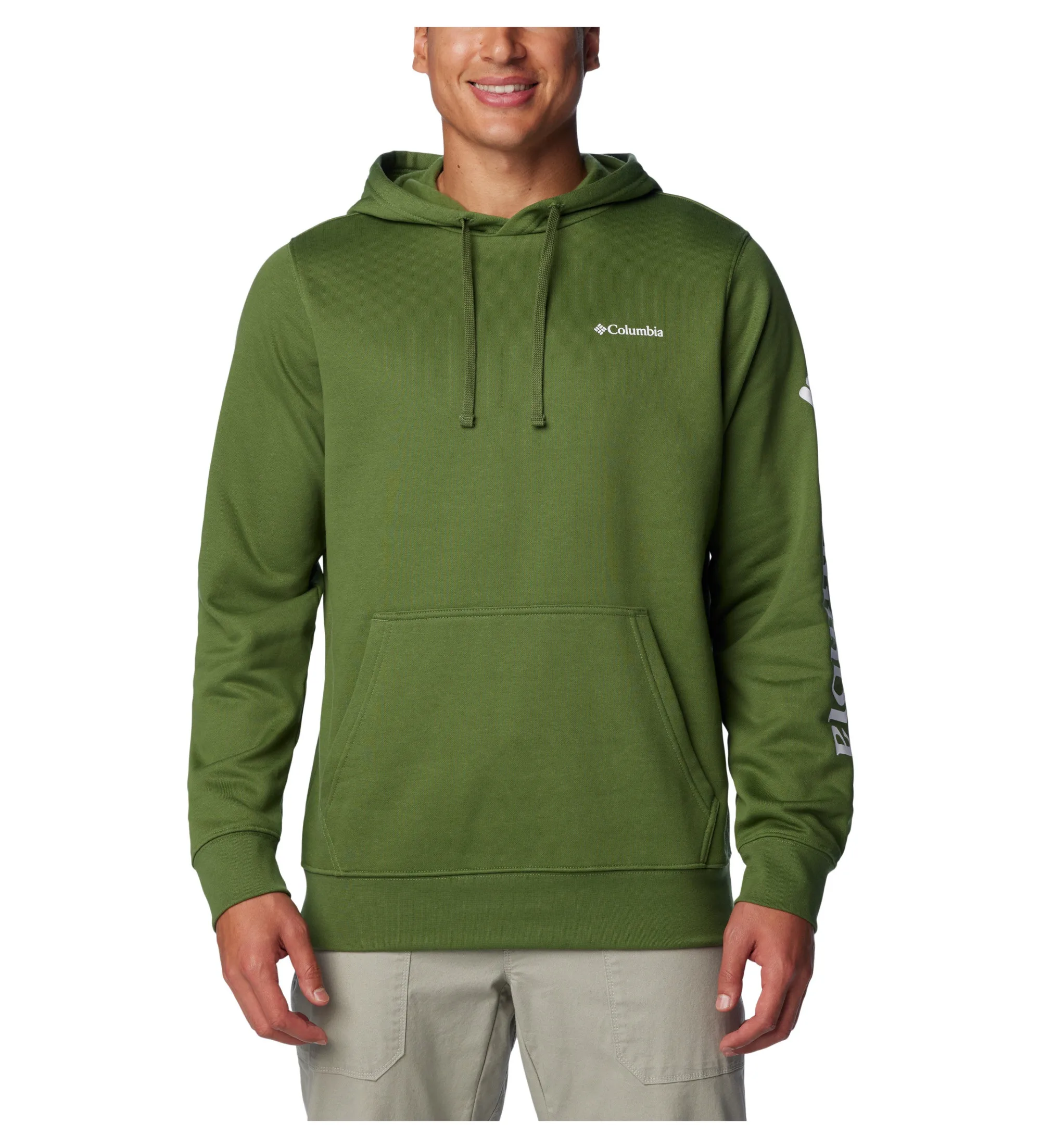 Sudadera con capucha Trek verde
