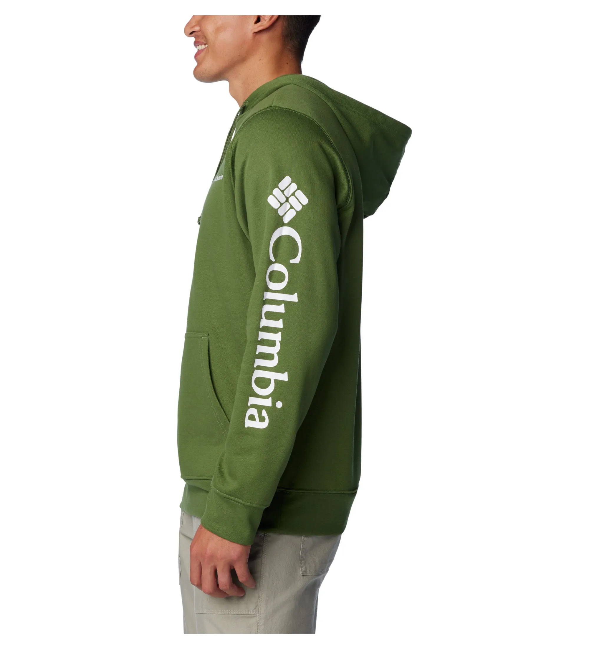 Sudadera con capucha Trek verde