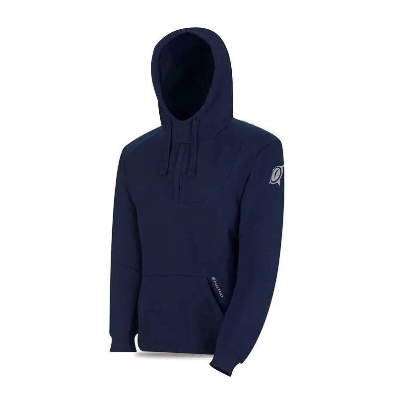 Sudadera con capucha y bolsillos
