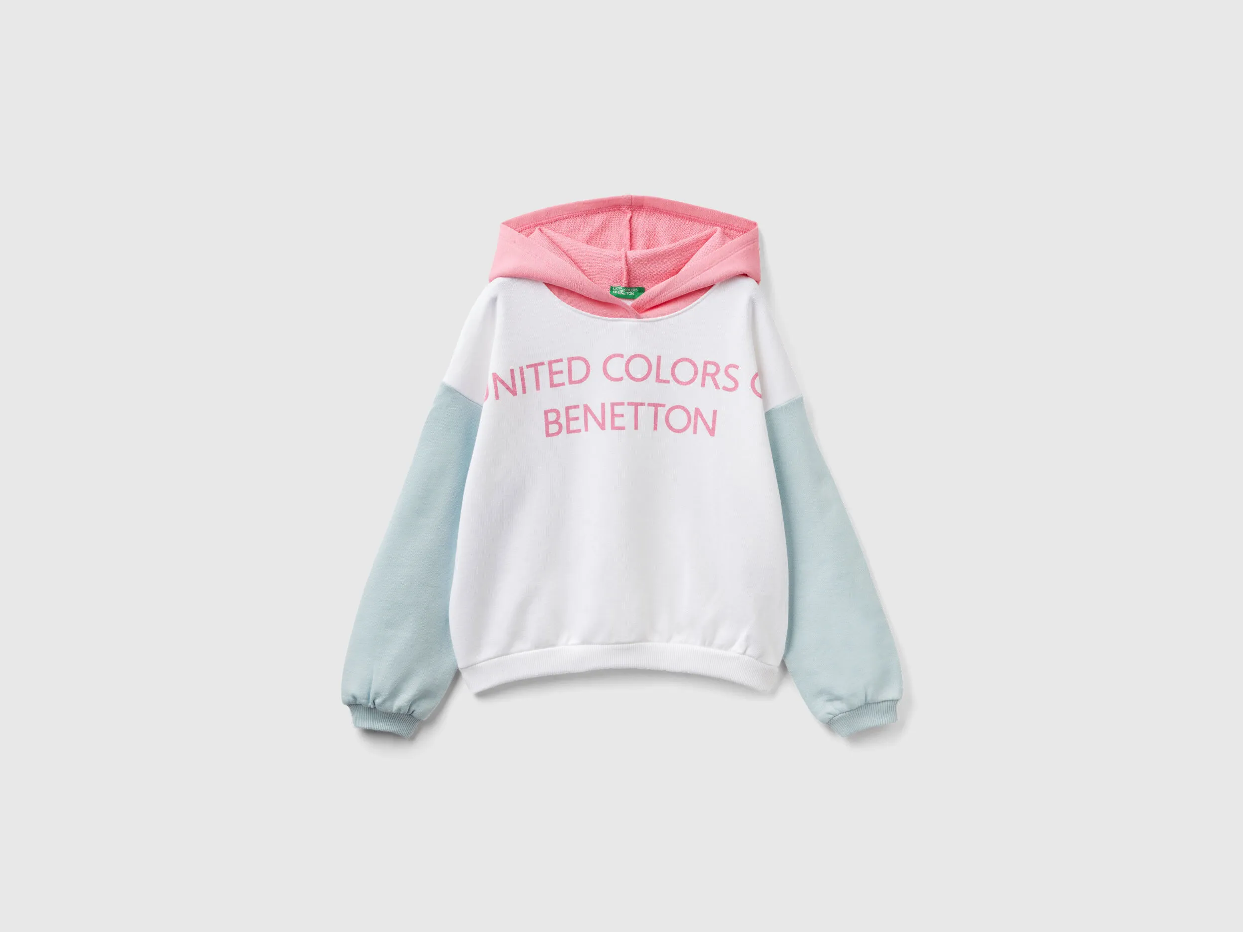 Sudadera con capucha y maxilogotipo
