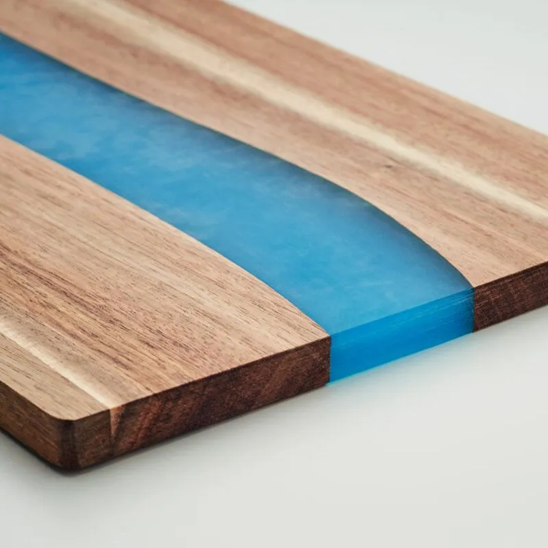 Tabla de cortar de madera promocional Grooves