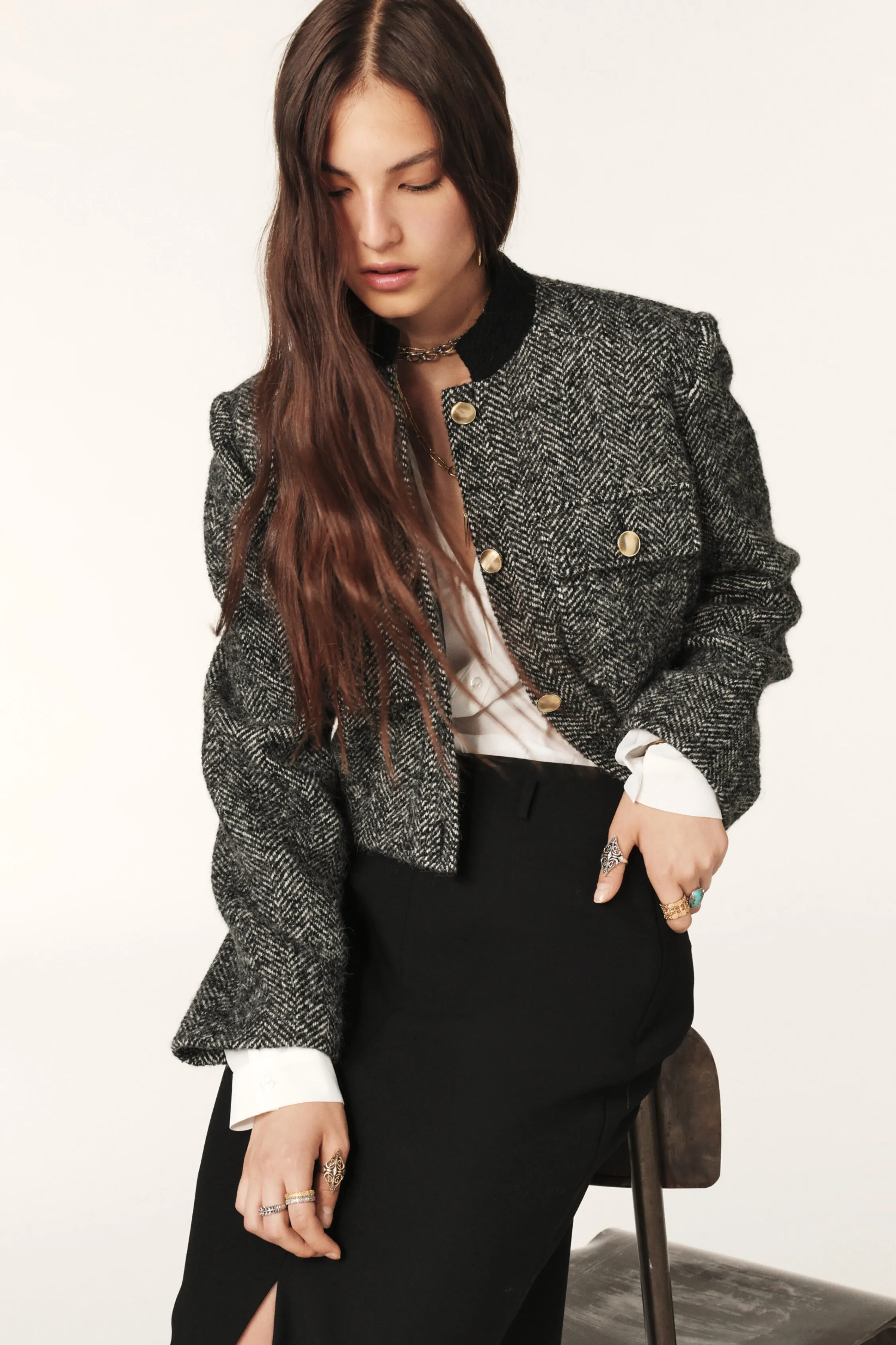 TALYA chaqueta estructurada