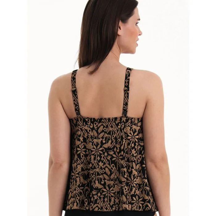 Tankini mujer Rosa Faia Secret Jungle Mabel con foam 8856 Safari