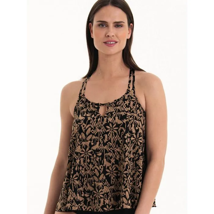 Tankini mujer Rosa Faia Secret Jungle Mabel con foam 8856 Safari