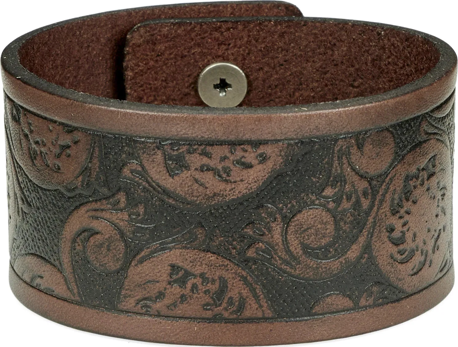 Tooled Leather Cuff