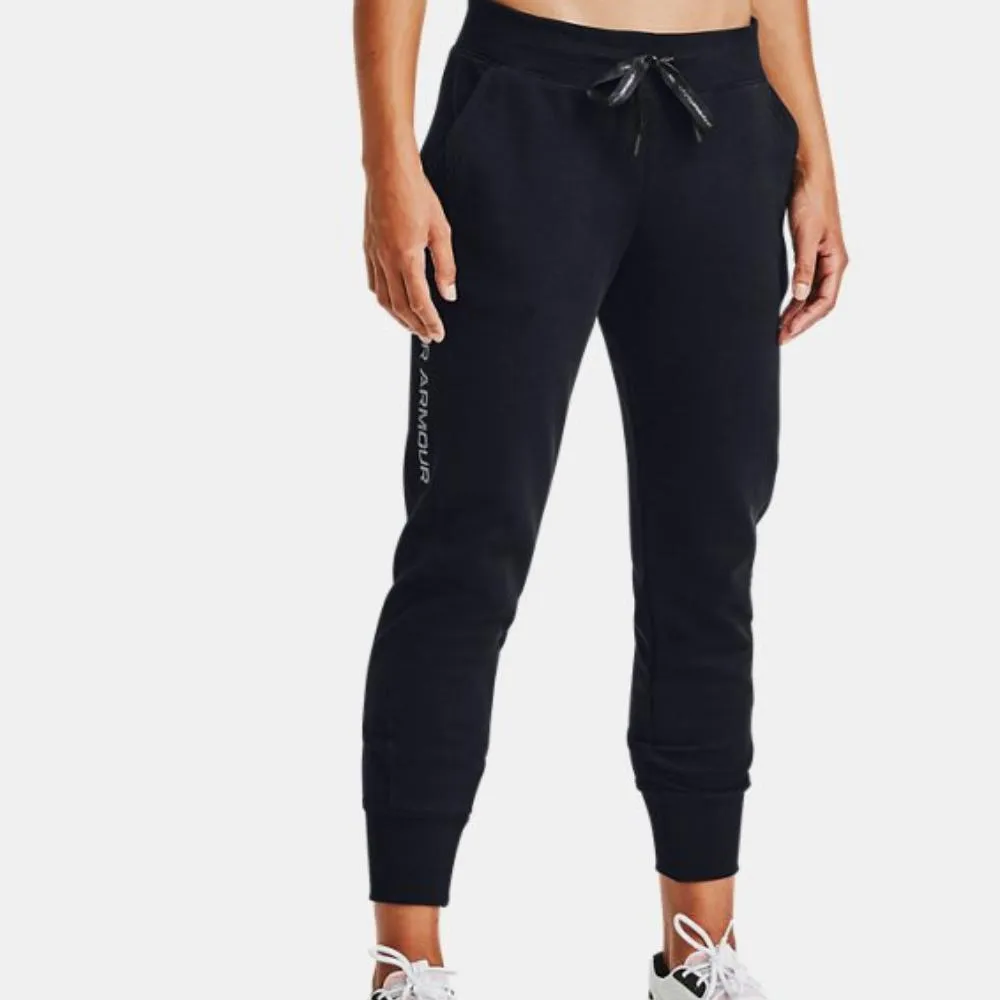 UNDER ARMOUR Pantalones mujer Rival Fleece emb. 1362420 Black