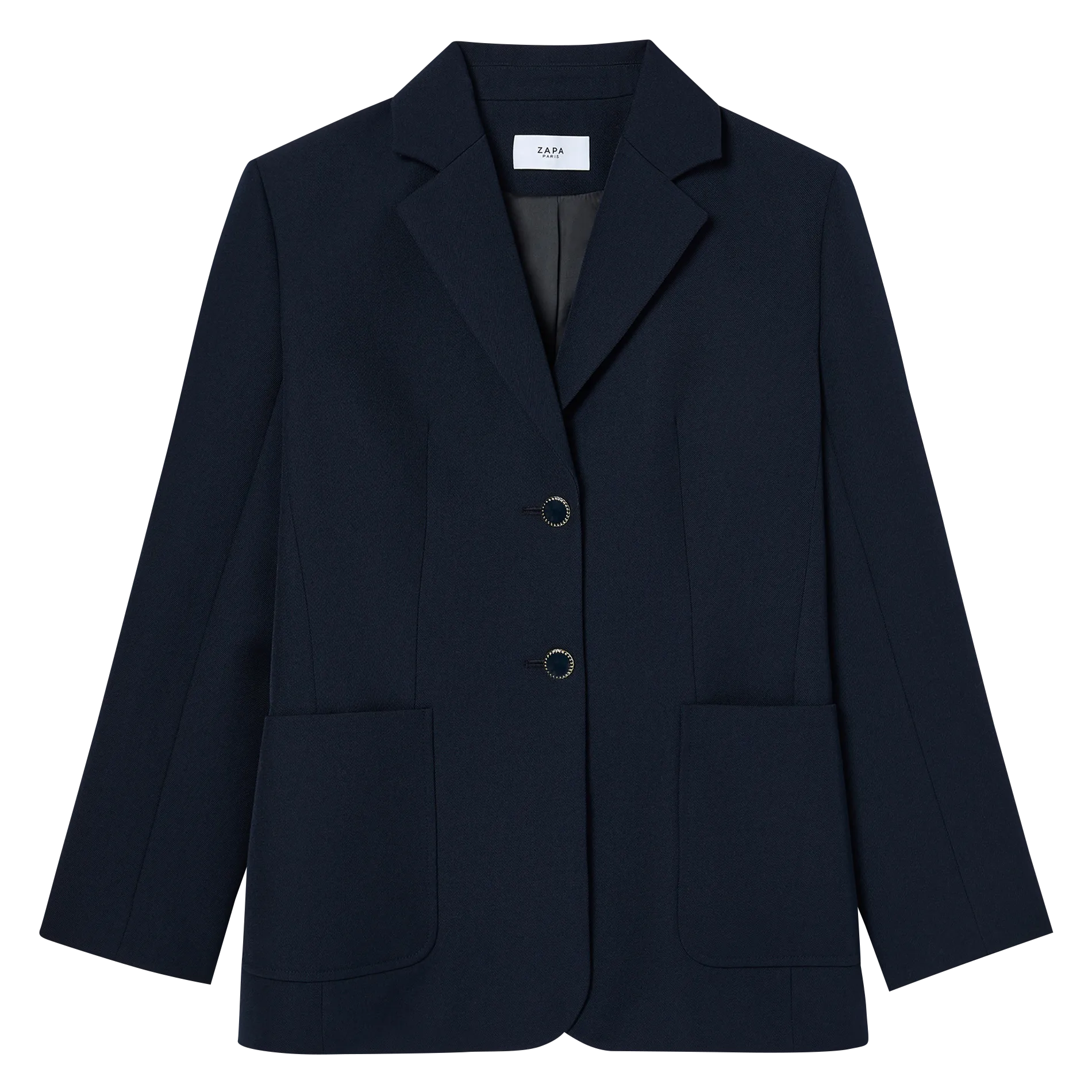 VASSILI  CHAQUETA SASTRE AJUSTADA EN AZUL