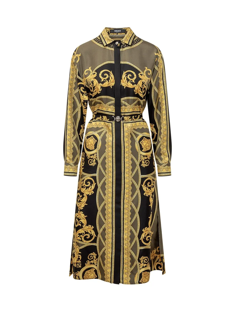 VERSACE Dress with La coupe des Dieux Print
