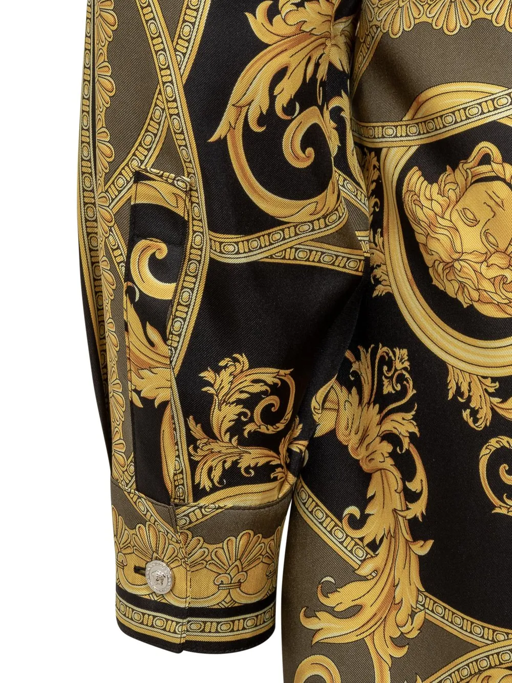 VERSACE Dress with La coupe des Dieux Print