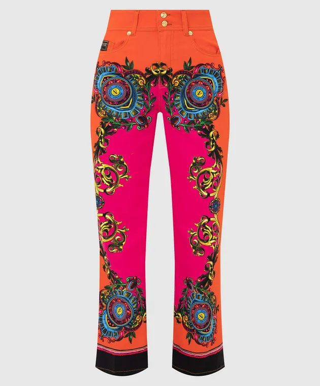 Versace Jeans Couture Regalia print jeans
