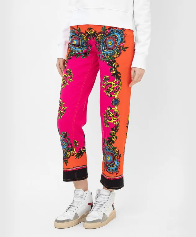 Versace Jeans Couture Regalia print jeans
