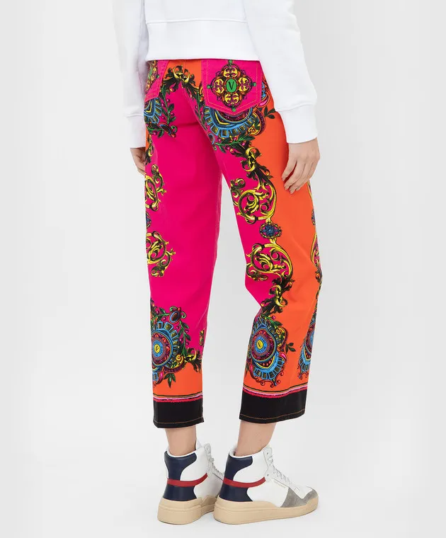 Versace Jeans Couture Regalia print jeans