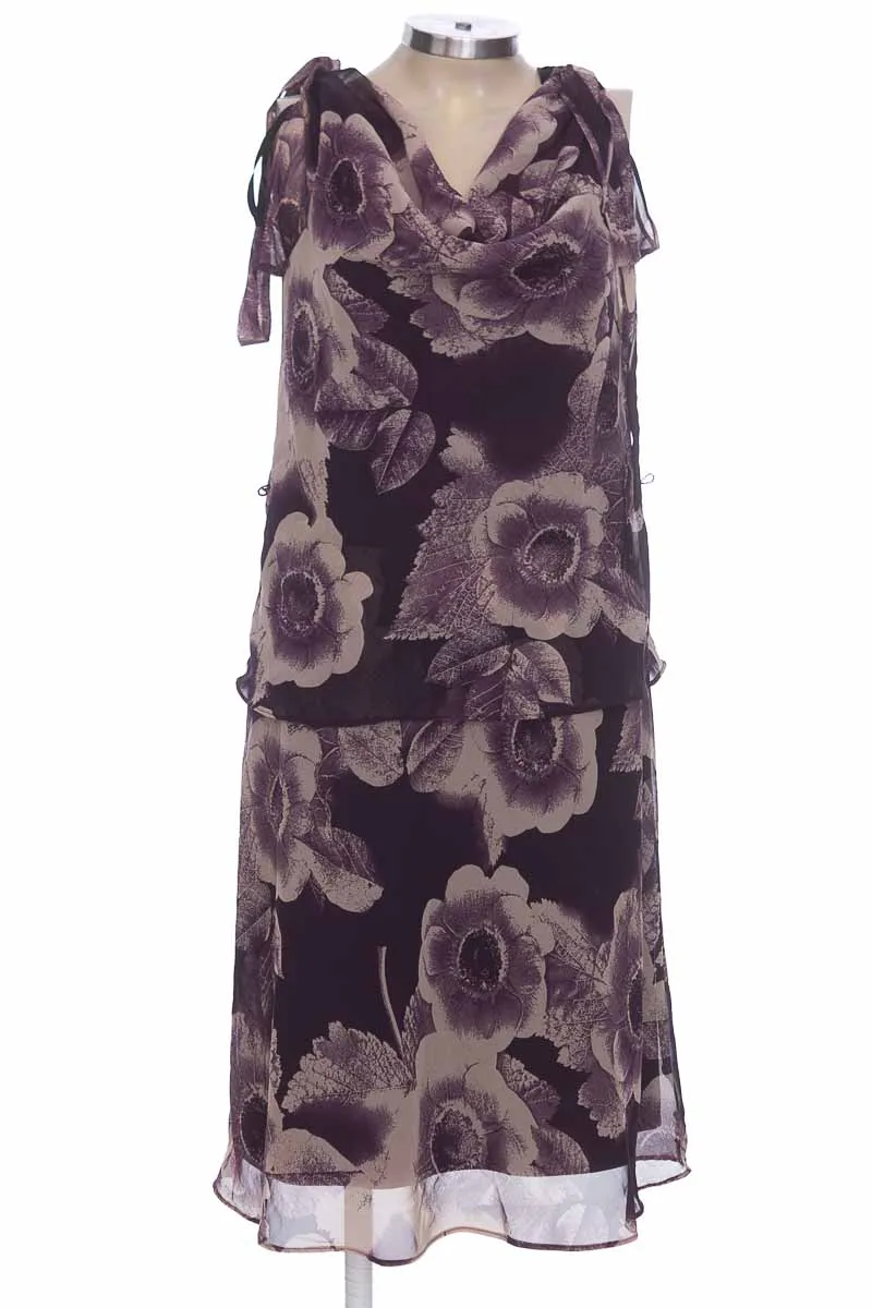 VESTIDO / ENTERIZO COLOR MORADO  KARIN STEVENS