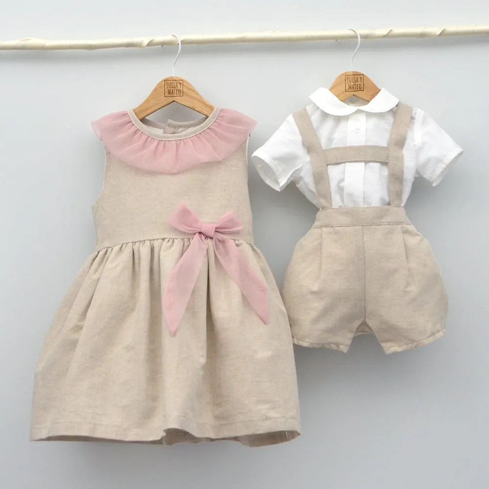 Vestido lino nia Granada