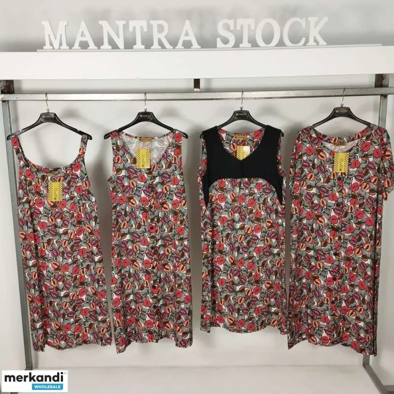VESTIDOS DE MUJER EMMESSE STOCK  MANTRA STOCK