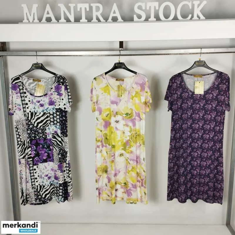 VESTIDOS DE MUJER EMMESSE STOCK  MANTRA STOCK