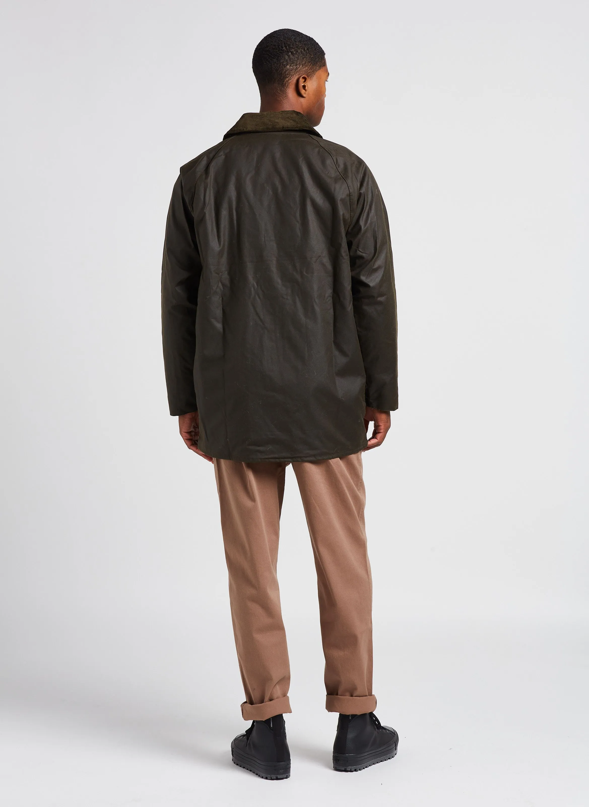 ZACE  PANTALóN RECTO DE MEZCLA DE ALGODóN EN BEIGE