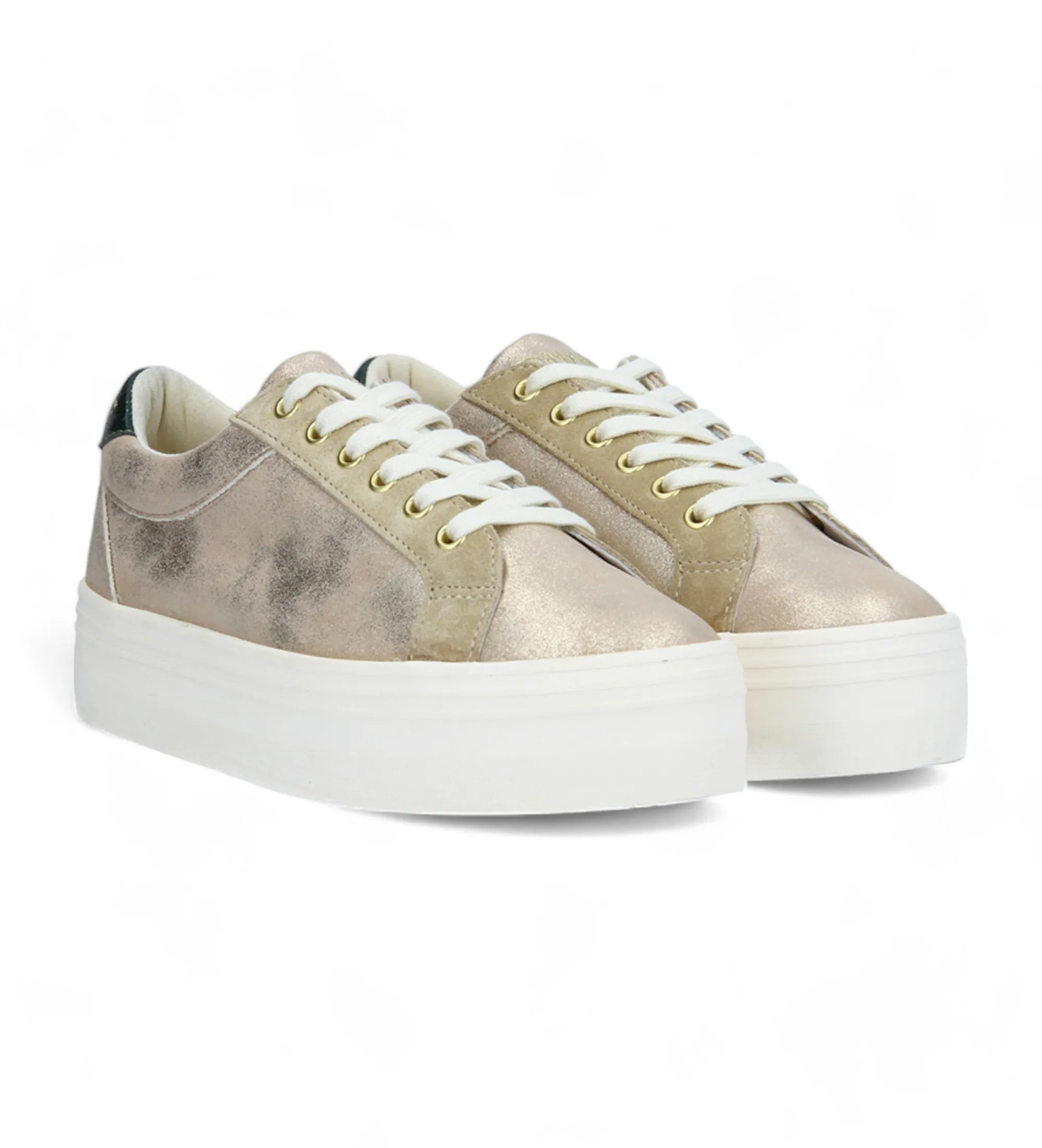Zapatillas Bridge Luxia dorado
