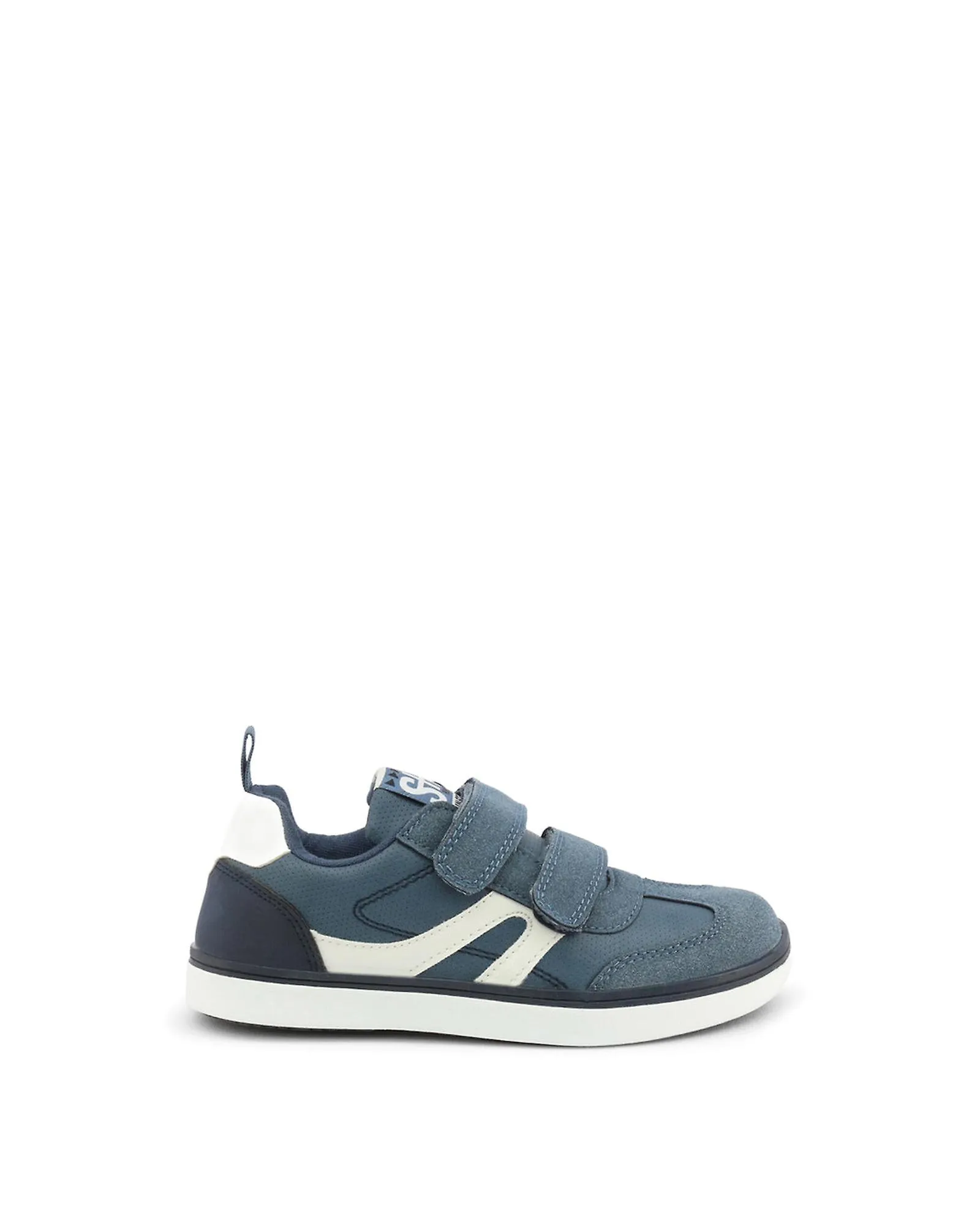 Zapatillas de cuero sintético con cierre de velcro