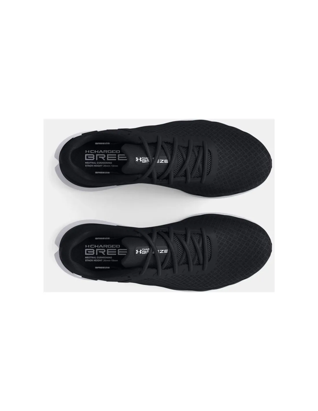 Zapatillas de running Under Armour Charged Mujer Blk