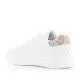 Zapatillas deporte LEVIS KIDS blancas con detalles de purpurina dorada