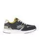 Zapatillas deporte Lois azules con cordones en blanco y detalles en amarillo