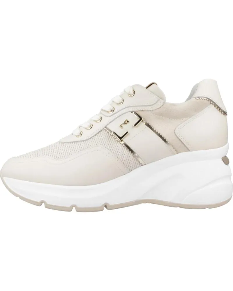 Zapatillas deporte NERO GIARDINI  de Mujer ZAPATILLAS MUJER MODELO E409890D COLOR BEIS  710