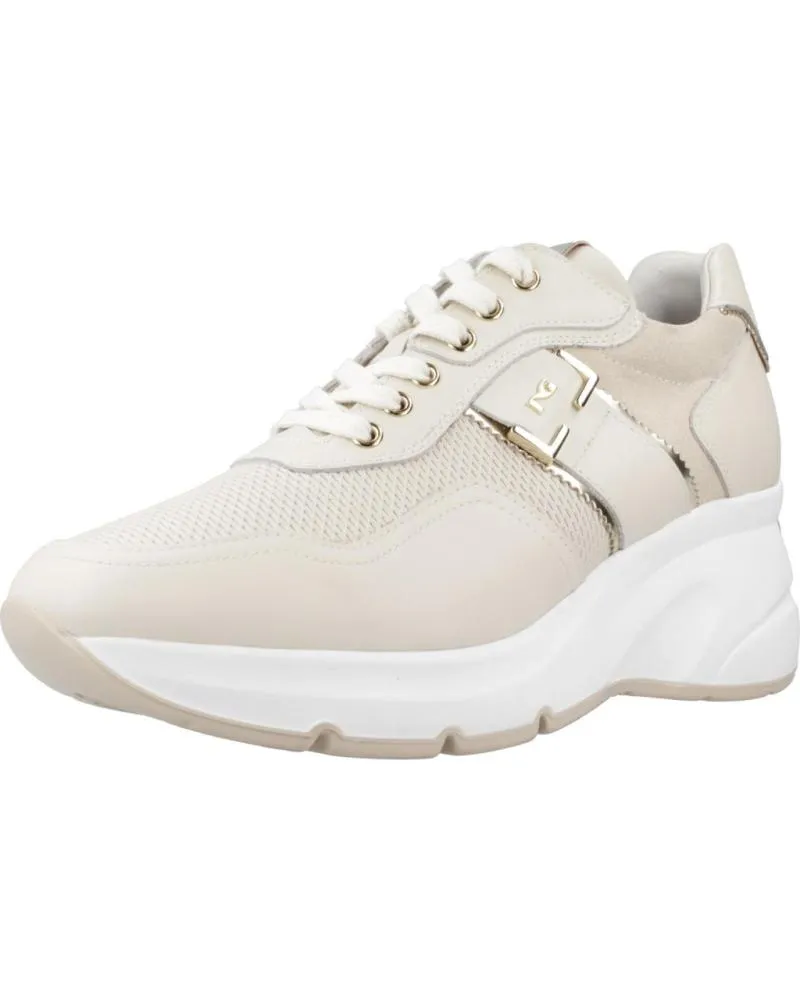 Zapatillas deporte NERO GIARDINI  de Mujer ZAPATILLAS MUJER MODELO E409890D COLOR BEIS  710