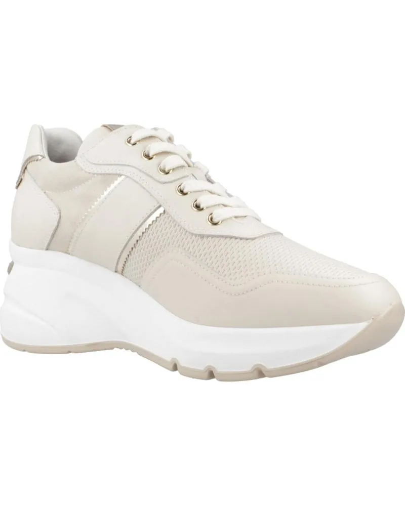 Zapatillas deporte NERO GIARDINI  de Mujer ZAPATILLAS MUJER MODELO E409890D COLOR BEIS  710
