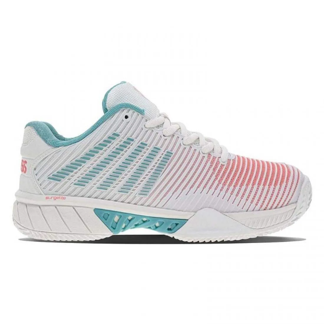 Zapatillas Kswiss Hypercourt Express 2 HB Blanco Coral Mujer | Kswiss
