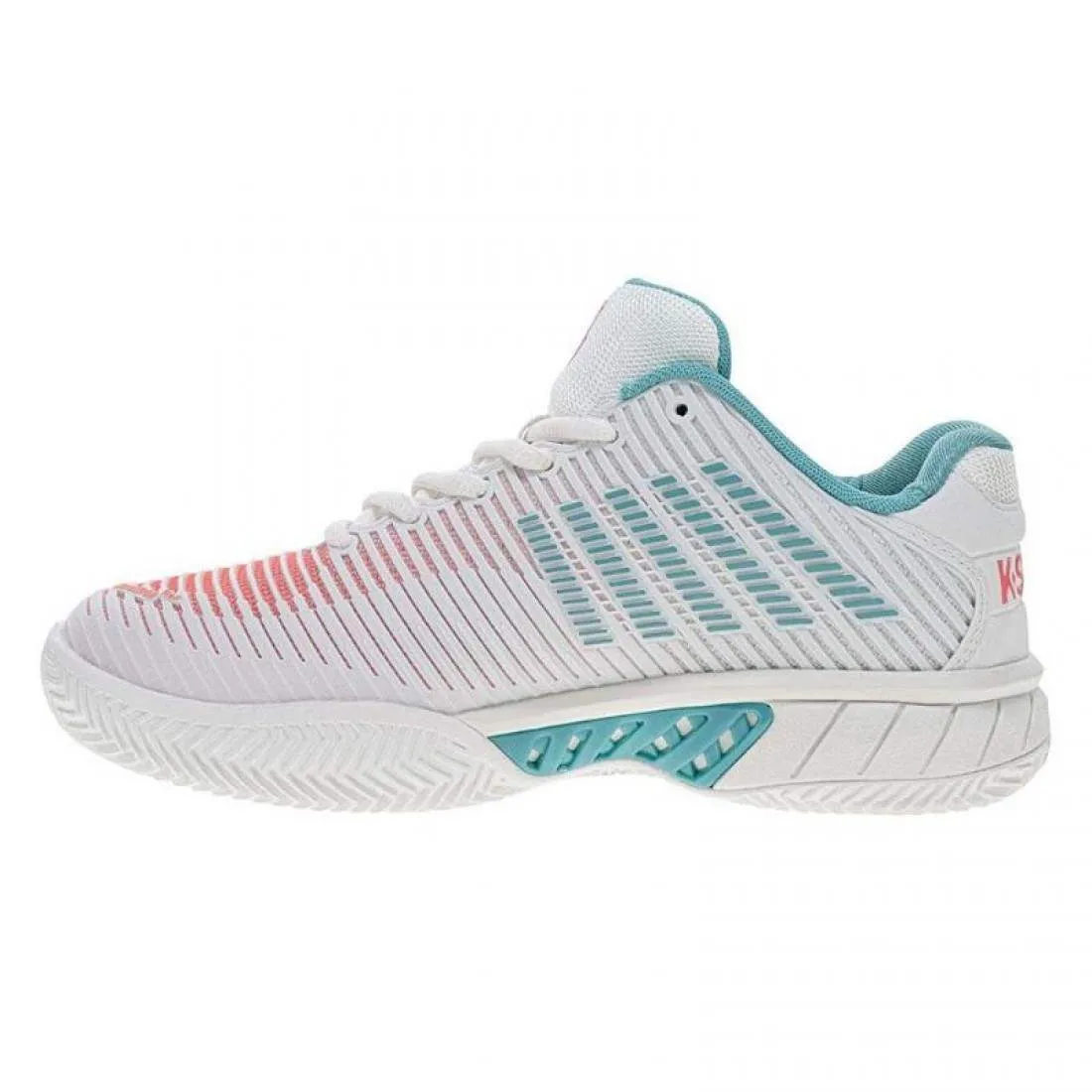 Zapatillas Kswiss Hypercourt Express 2 HB Blanco Coral Mujer | Kswiss