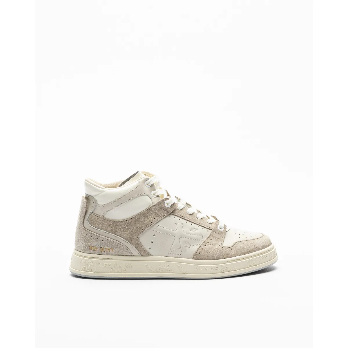Zapatillas Premiata MIDQUINN 6518 gris pardo