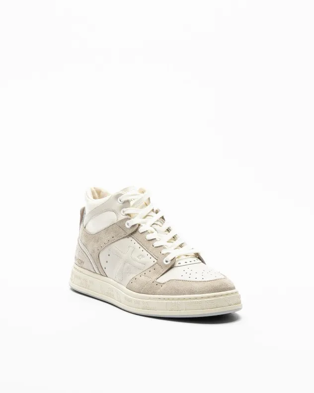 Zapatillas Premiata MIDQUINN 6518 gris pardo