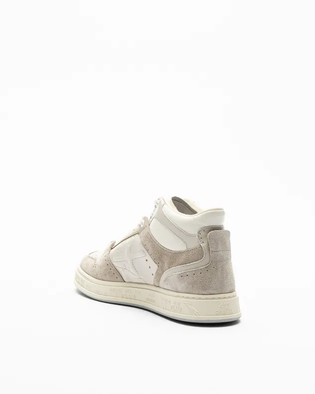 Zapatillas Premiata MIDQUINN 6518 gris pardo