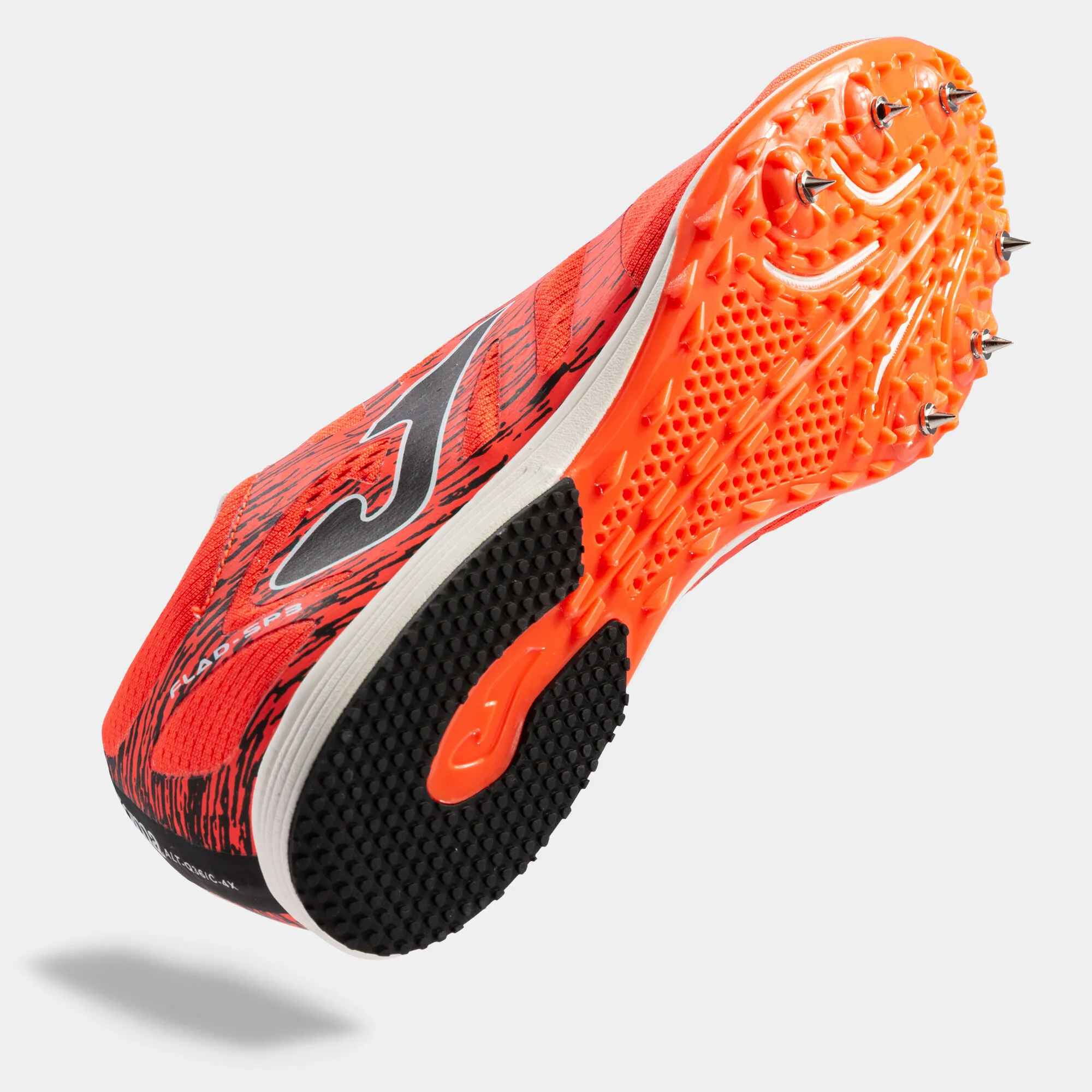 Zapatillas running Flad 21 clavos unisex coral