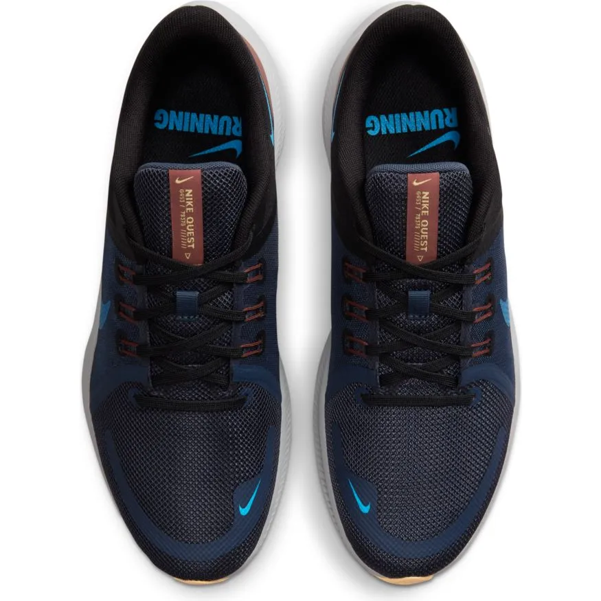 Zapatillas Running Hombre Nike Quest 4 Azul