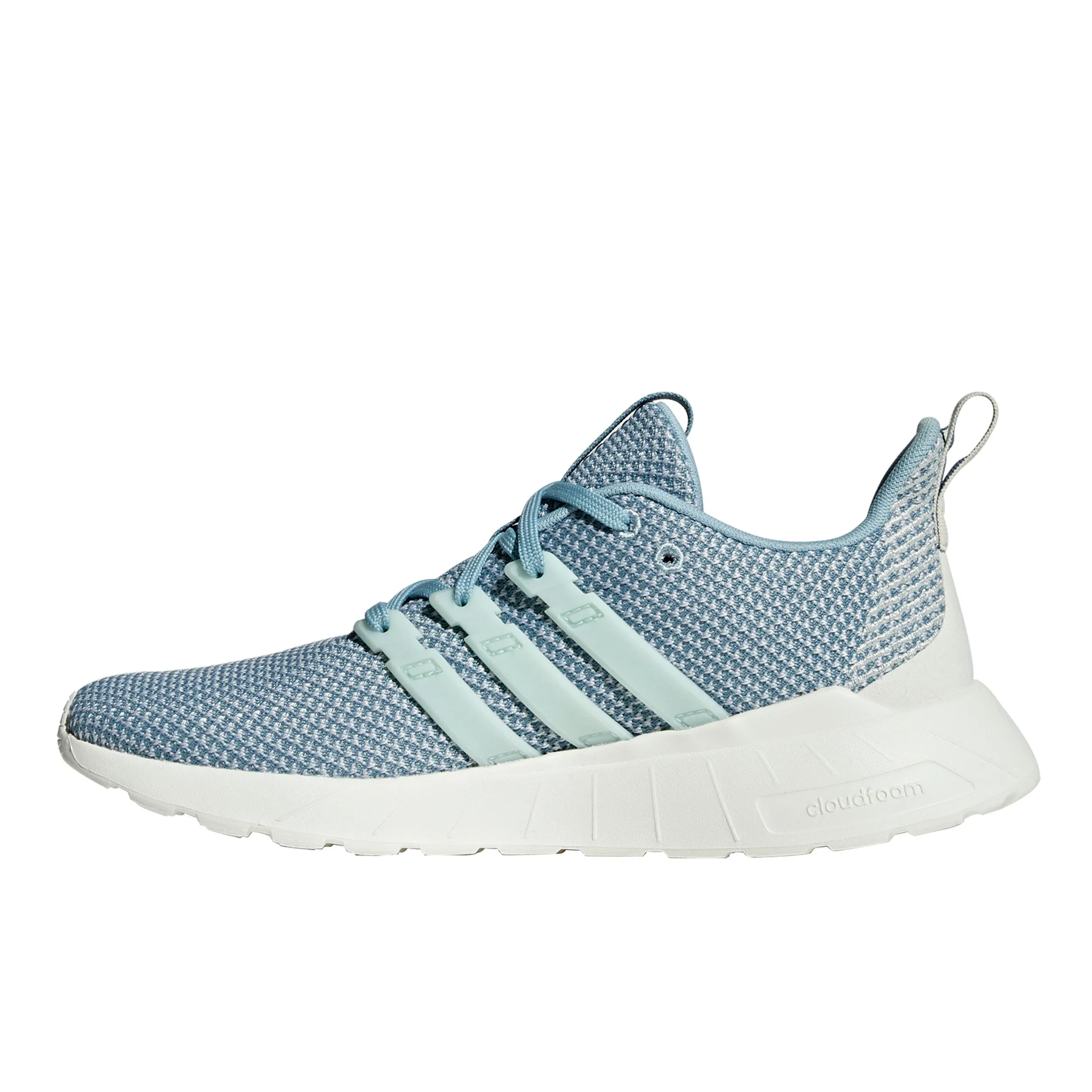 Zapatillas Running Mujer Adidas Questar Flow Celeste