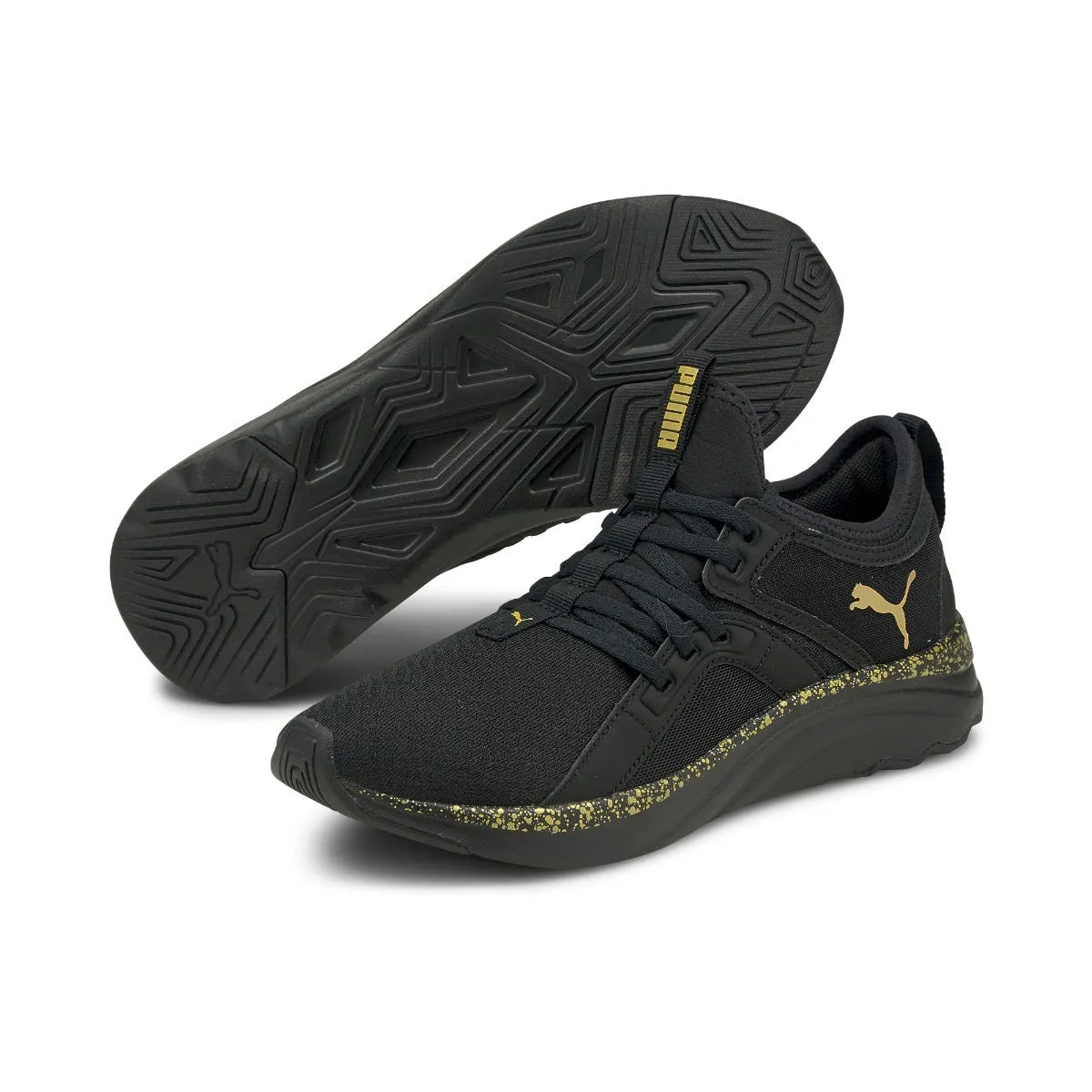 Zapatillas Running Mujer Puma Softride Sophia Shimmer Negra